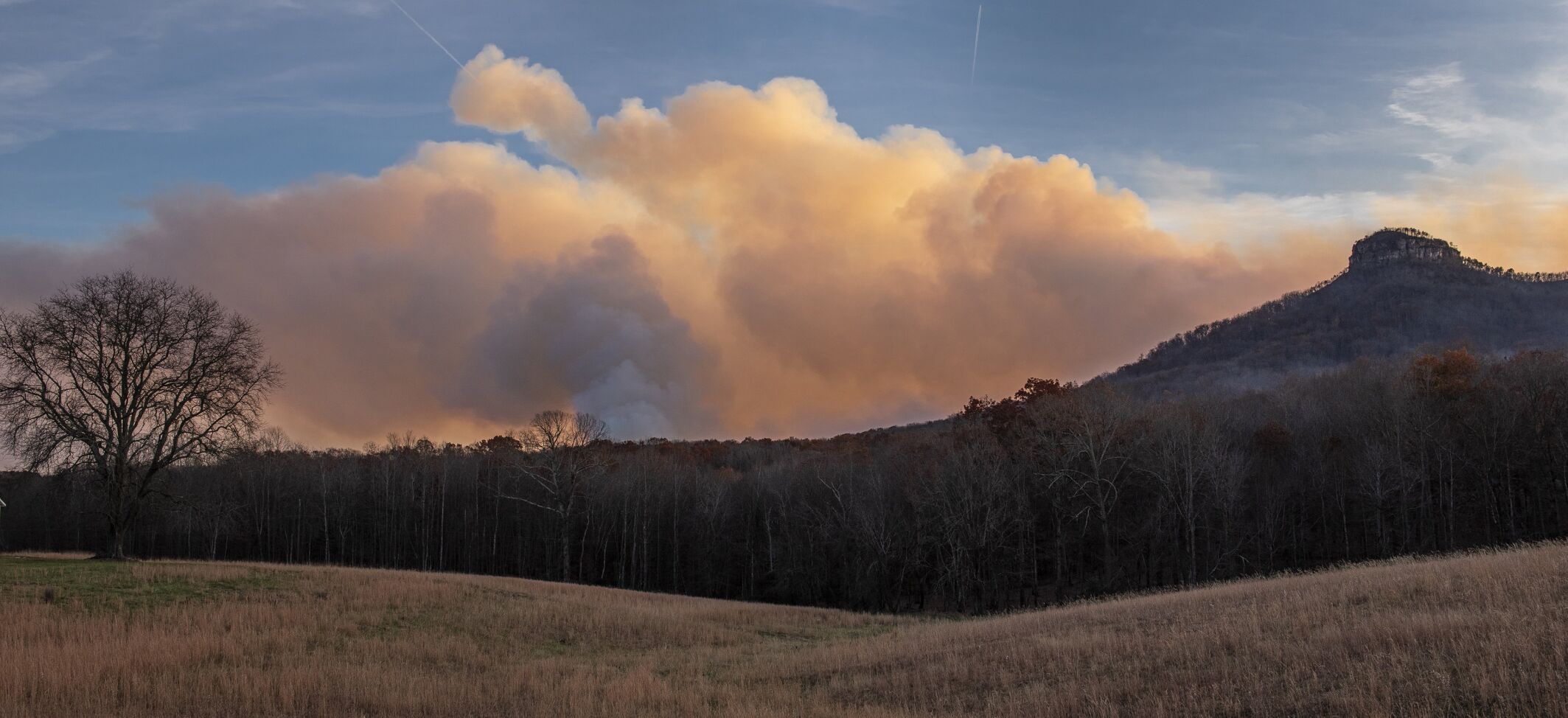 Pilot Mountain Fire